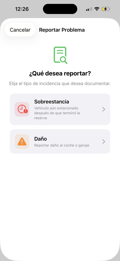 Reporting overstays or damage on Sublocus